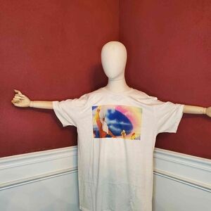 King Triton "Little Mermaid" T-Shirt | Size: L | Color: Off White | RRR Apparel